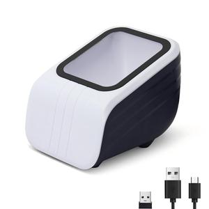 전방향 다목적 핸즈프리 블루투스 결제 바코드 스캐너 지원 1D 2D <span class=keywords><strong>QR</strong></span> 스캐너 - Product Image 2