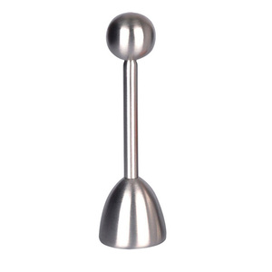 Apri-Uova Ecologico in Acciaio Inox, Taglia-Guscio per Uova Sode, Supporto per Uova, Utensile per Rimozione del Guscio - Product Image 1