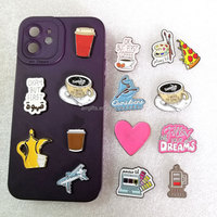 Mobiele telefoon sticker fabriek Pick Me paspoort tas vliegtuig bagage reis metalen mobiele sticker voor telefoon grote voorraad