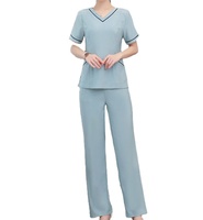 Vêtements de travail pour esthéticienne, vêtements de travail à manches longues pour femme, santé, pédicure, club, massage, salon de beauté