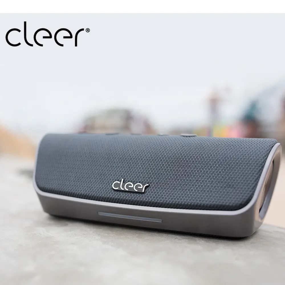 Cleer 장면 IPX7 방수 스피커 AUX 멋진 RGB 빛 무선 블루 치아 휴대용 스피커 핸드폰 PC 노트북