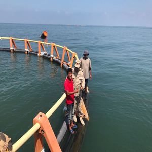 กระชังปลา HDPE ลอยน้ำป้องกันพายุไต้ฝุ่น |   กรงเลี้ยงสัตว์น้ำทะเลน้ำลึกแบบหนัก - Product Image 2