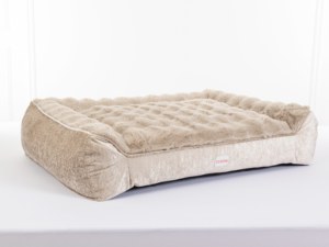 Lit orthopédique pour chien <span class=keywords><strong>Etrip</strong></span>, lavable, en mousse à mémoire de forme, luxe, sur mesure, imperméable, canapé-lit pour chien - Product Image 3