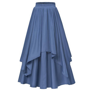 Jupe de style gothique victorien rétro pour femmes, <span class=keywords><strong>taille</strong></span> européenne plus, commerce extérieur explosif, Renaissance - Product Image 1
