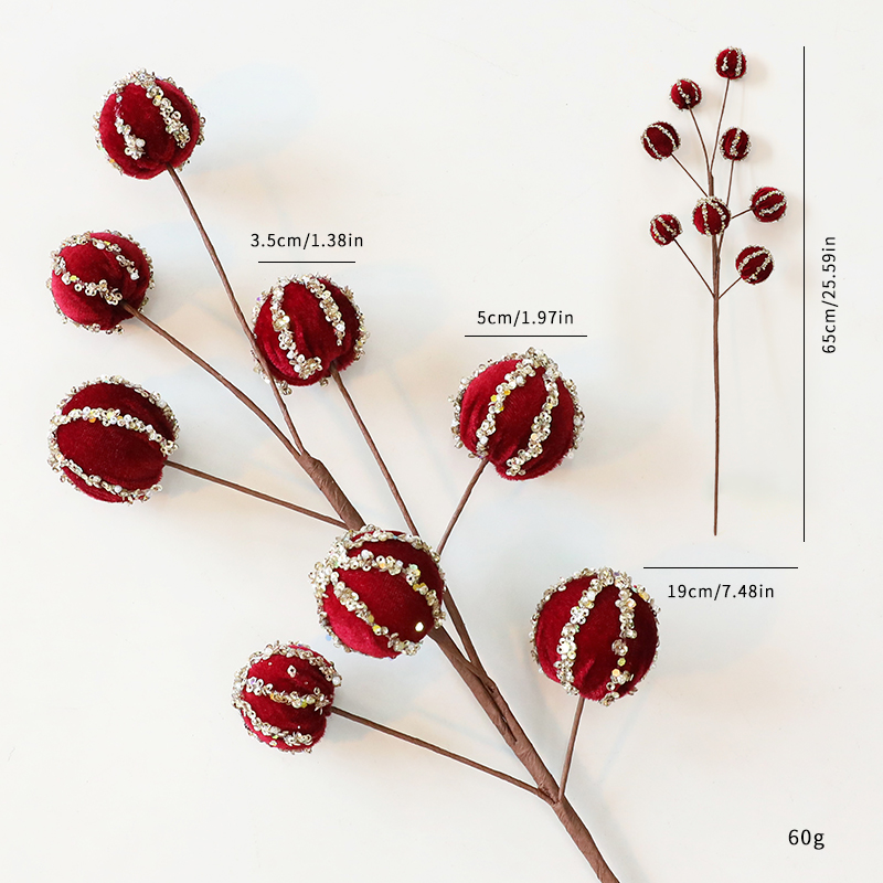 65cm Xmas Red
