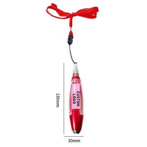 Cadeau promotionnel personnalisé, stylo à bille multifonctionnel 3 en 1, cordon tour de cou, papeterie créative, stylo à bille avec lumière LED, notes adhésives - Product Image 1
