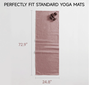 Toalla de Yoga Antideslizante, Ultra Absorbente, de Microfibra, para Yoga Caliente, Pilates, <span class=keywords><strong>Bikram</strong></span> y Entrenamiento - Product Image 2