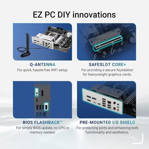ASU PRIME B840M-A WIFIマザーボード用<span class=keywords><strong>AMD</strong></span> B840 AM5 <span class=keywords><strong>DDR5</strong></span> 7600 2xDP用3x M2 USB3.2 WiFi 6E AURA RGB 2.5Gbit LAN MATX 5X - Product Image 6