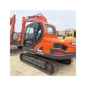 Low working hours digger durable machine DX80 crawler excavator used doosan excavator