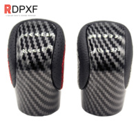 Pour Lexus RC RX LS NX GS IS250 ES350 GS300 GS350 GS450h GX460 IS200t IS300 IS350 RX350 Bouton de changement de vitesse automatique en fibre de carbone.