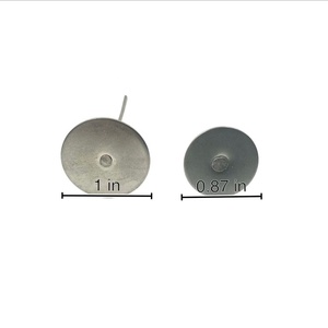Goupilles d'isolation Mini Cup Weld Pins (isolées) utilisées pour la fixation des panneaux d'isolation, acier doux 12GA, tête en forme de coupe de 1,5 pouce - Product Image 4