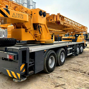 Crane Truk Bekas 50 <span class=keywords><strong>Ton</strong></span> QY50KC Tinggi Angkat 2600m Mesin Scania Asal Cina Gearbox & Pompa Aksesoris Ekspor - Product Image 2
