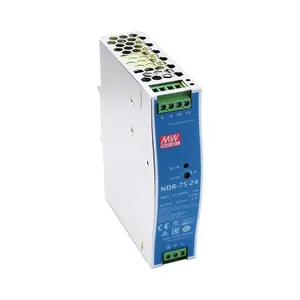 Meanwell DR-75-24 76.8W 24V 3.2A Din Rail Power Supply SMPS Industrial Use