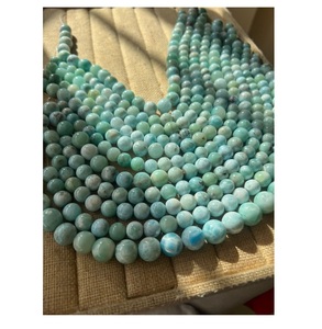 Perles de Larimar Naturel Kove de Forme Libre les Plus Vendues pour la Fabrication de Bijoux – Pierres Précieuses de Luxe Originales en Gros - Product Image 1