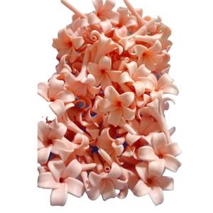 Handmade Thai Clay Keaw <b>Flowers</b> <b>Garland</b> Craft Jewelry Making These Handcrafted Jasmine Orange <b>Flowers</b> Are Made From High Quality - Product Image 4