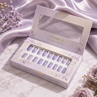 Boîte pliante de luxe en carton artistique recyclable, écologique, haut de gamme, avec pelliculage mat, gaufrage et estampage à chaud doré pour articles premium