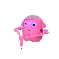 Robot de Dibujo con IA, Juguete Educativo Montessori para Aprender a Pintar, Tarjetas de Aprendizaje, Reconocimiento por Inducción, Máquina de Dibujo Automática, Juego de Plástico