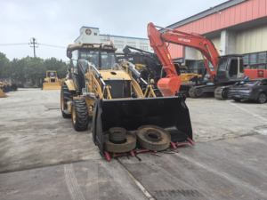 Chargeur rétrocaveuse Caterpillar 420F d'occasion avec moteur central Shanghai utilisé pour l'excavatrice Cat 416 Retro à vendre - Product Image 2