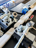 Machine à sabler le verre automatique Foshan Guangmei avec extrudeuse de butyle, composants PLC, certifiée CE, disponible à la vente