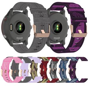 Bracelet de montre de remplacement pour <span class=keywords><strong>Garmin</strong></span> <span class=keywords><strong>Forerunner</strong></span> 255 <span class=keywords><strong>Forerunner</strong></span> 255S Bracelet de montre en nylon 18mm 20mm 22mm - Product Image 1