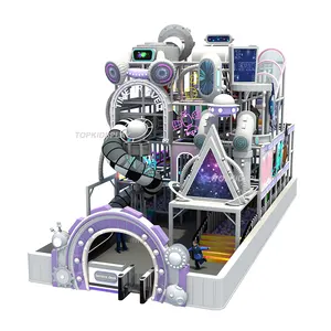 Kommerzielles Plastik-Zusatz-Innenraum-Spielzentrum Kinder Innenraum-Spielplatz-Ausstattung Thema Innenraum-Labyrinth für Kinder