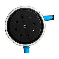 FIXTEC Outil électrique portatif pour ponçage mural, ponceuse électrique pour cloisons sèches 800W avec sac collecteur de poussière et lumière LED