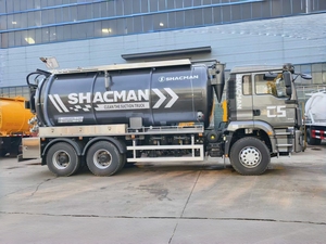 Camión Limpiador de Alcantarillado SHACMAN de 10 Ruedas 6X4 de la Mejor Relación Calidad-Precio para Operaciones Municipales de Aguas Residuales - Product Image 4