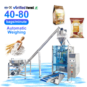 Food Powder Packaging Machine Automatic Vertical Packing Machine for Flour Tapioca Starch Corn Starch Packaging - Product Image 1