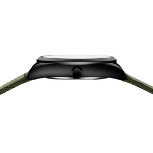 Montre à quartz Drioshipping avec boîtier carré en alliage, étanche, style simple et élégant, bracelet en nylon pour les loisirs et le sport - Product Image 6