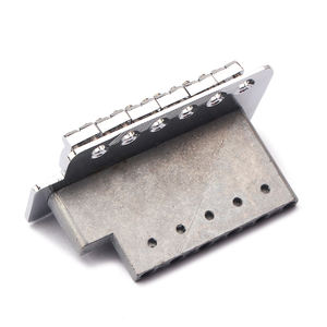 Jeu de chevalet trémolo de guitare pour remplacement de guitare électrique <span class=keywords><strong>Fender</strong></span> <span class=keywords><strong>Strat</strong></span> Squier, chrome/noir/or - Product Image 5