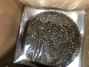 Hot Bán Nhà Sản Xuất Bán Buôn Tự Nhiên Gà lôi Lông Thủ Công Mỹ Nghệ Pad Placemats Đối Với Trang Chủ Bảng Món Quà Giáng Sinh Trang Trí - Product Image 5