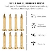 Manufacturer Screws Fastener M1.2 M1.4 M1.5 Brass Nails Brass Screws Hardware Tools