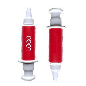 Promotional Giveaway Toy Syringe Shape Anti Stress <b>Squeeze</b> <b>Balls</b> - Product Image 1