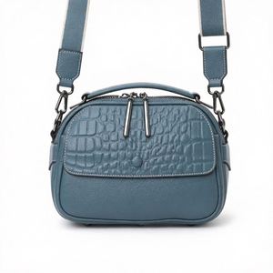 Bolso de Mano Acolchado y Bordado para Mujer 2026, Nuevo Bolso Bandolera Casual con Estampado Moderno, para Teléfono Móvil, con Correa Individual y Cierre de Cremallera - Product Image 1
