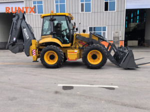 RUNTX Chinese Brand New 388h Bagger lader mit sechs in einem Eimer - Product Image 6