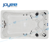 Piscine de nage extérieure de 3,98 m, piscine moderne pour la maison et la villa, spa de massage extérieur JOYEE, meilleur fabricant de spas