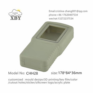 Caja de plástico de mano para batería de 9V, caja de <span class=keywords><strong>Control</strong></span> de plástico Diy, 178*84*36mm, CHH28, Gps, estructura de plástico, caja de <span class=keywords><strong>Control</strong></span> remoto - Product Image 3