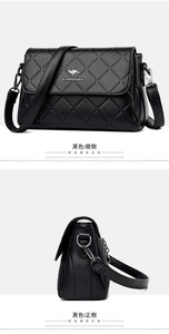 New Fashion PU Leather Shoulder Messenger <b>Bag</b> Women Causal Handbags and Purse Female Designer Hobos <b>Bag</b> Small Crossbody <b>Bags</b> - Product Image 4