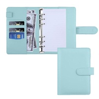 Classeur à journaux en cuir a5 pour a7, papier de remplissage a6, classeur à Budget avec enveloppe de caisse, vente en gros