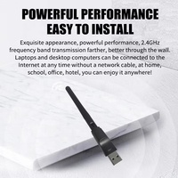 Dongle receptor Wi-Fi USB 2,0 150Mbps con Chip inalámbrico 7601 adaptador de red externa para ordenador portátil MiniPC ordenador TV Box