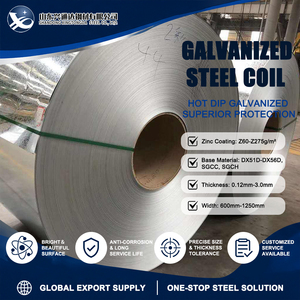 Chromated S280GD S350GD Z150 G/sqm 0.80mm 1500mm JIS G3302 Galvanized Steel Coil of Industrial Equipment - Product Image 1