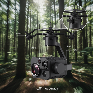 Stabilisateur à 3 axes pour drone, support de <span class=keywords><strong>cam</strong></span>éra d'action FPV 4K, support anti-vibration sans balais pour <span class=keywords><strong>cam</strong></span>éras d'action - Product Image 1
