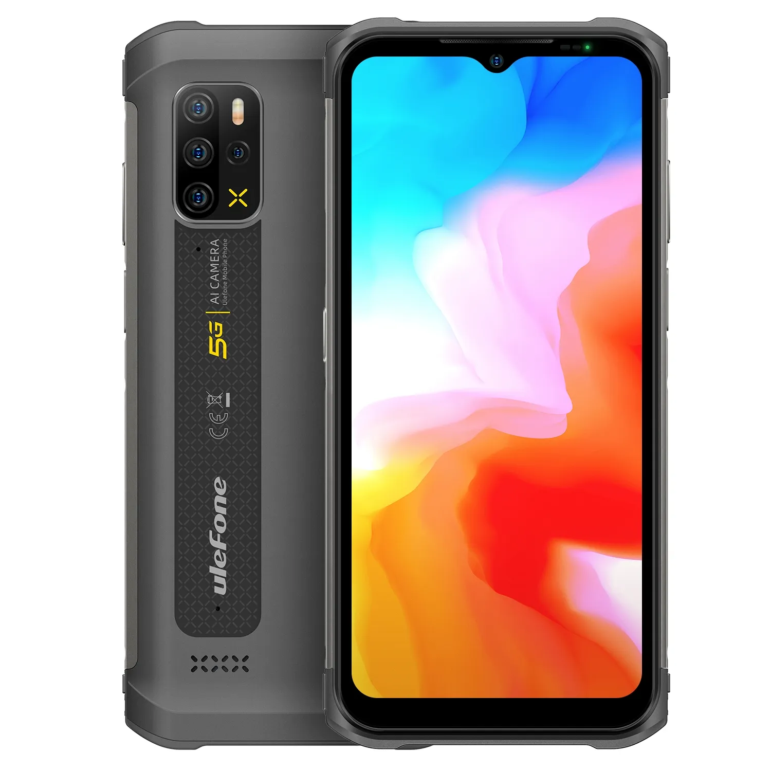 Ulefone Armor 12 5G Robuuste Telefoon 8Gb + 128Gb Waterdicht Schokbestendig 5180Mah Batterij Draadloos Opladen Nfc mobiele Telefoon 5G