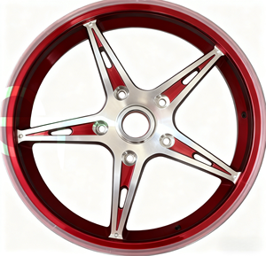 CNC Billet Motorcycle <b>Wheels</b> for Vespa - 12*3.0J Front & Rear Direct Fit | Tropical & Temperate Climate Adaptable - Product Image 1