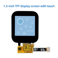 1,3 Zoll 240x240 TFT-Display mit 12-PIN ST7789V2 RGB IPS Kapazitivem Touchscreen-Modul, 262k Farben, 360cd/m² Helligkeit