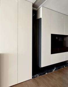 Mueble Funcional Integrado para <span class=keywords><strong>Entrada</strong></span> y Sala de Estar con Estantes Integrados, Iluminación Oculta y Diseño Modular - Product Image 5