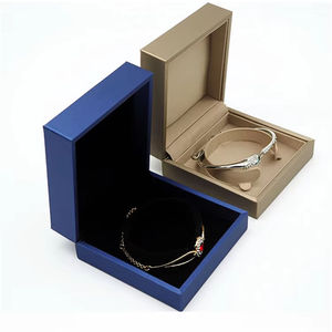 Ring <b>Necklace</b> Jewelry <b>Box</b> PU Leather Custom <b>Gift</b> Luxury Jewelry Packaging Ring Earring Pendant Bangle Whole set Storage - Product Image 4