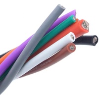OEM YITKOR Rot-Schwarzer Verzinnter Kupfer-Silikonkautschuk-Draht 12AWG-22AWG Hitzebeständiges Weiches Kabel
