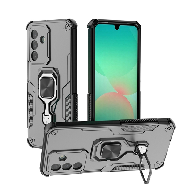 with Magnetic Kickstand Holder Shockproof Mobile Phone Case for Samsung Galaxy A26 A16 A06 A36 A56 S25 Ultra Back Cover Cases