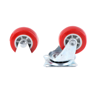Universal Wheel Trolley Pvc Wheel <strong>Caster</strong> Board Trolley Directional Wheel Trailer Pulley Complete Pull Heavy Silent Trolley - Product Image 3